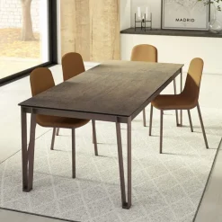 Cancio Table De Salle à Manger*Okaso Table design en céramique et métal