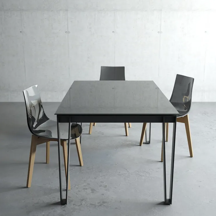 Cancio Table De Salle à Manger*Okaso Table design en verre pour salle à manger