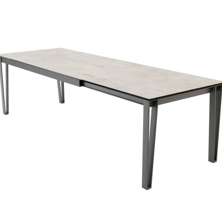 Cancio Table De Salle à Manger*Okaso Table extensible moderne en céramique pieds en épingle