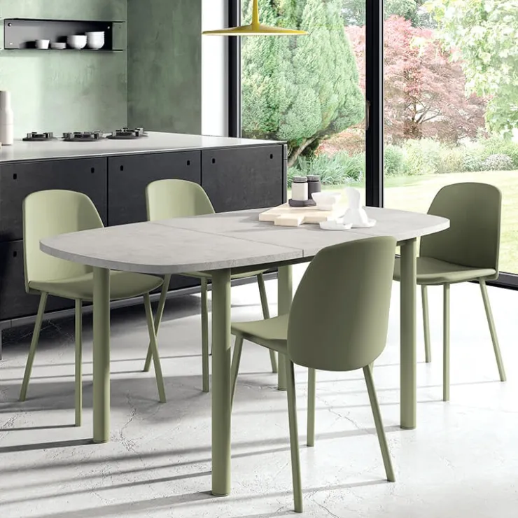 Perfecta Chaise De Cuisine|Chaise De Salle à Manger*Olivia Chaise tendance rembourrée en simili avec pieds en métal