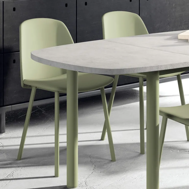 Perfecta Chaise De Cuisine|Chaise De Salle à Manger*Olivia Chaise tendance rembourrée en simili avec pieds en métal