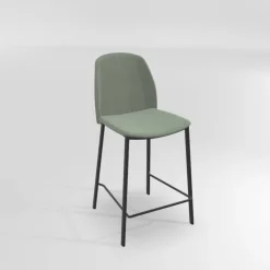 Perfecta Tabouret Snack (assise +/- 65 Cm)|Tabouret De Bar (assise +/- 80 Cm)*Olivia Tabouret snack moderne en tissu