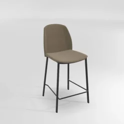 Perfecta Tabouret Snack (assise +/- 65 Cm)|Tabouret De Bar (assise +/- 80 Cm)*Olivia Tabouret snack moderne en tissu