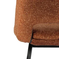 Tabouret Snack (assise +/- 65 Cm)|Tabouret De Bar (assise +/- 80 Cm)*OlivierTabouret snack en tissu avec pieds en métal