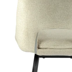 Tabouret Snack (assise +/- 65 Cm)|Tabouret De Bar (assise +/- 80 Cm)*OlivierTabouret snack en tissu avec pieds en métal