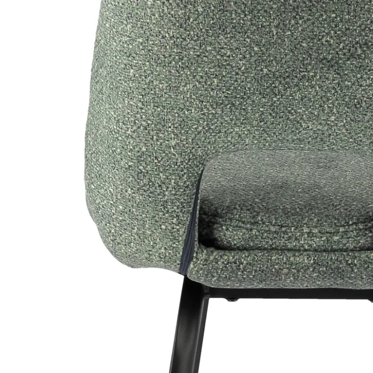 Tabouret Snack (assise +/- 65 Cm)|Tabouret De Bar (assise +/- 80 Cm)*OlivierTabouret snack en tissu avec pieds en métal