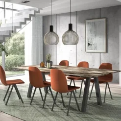 Perfecta Chaise De Salle à Manger|Chaise Salon*Ona Chaise de salle à manger moderne en tissu