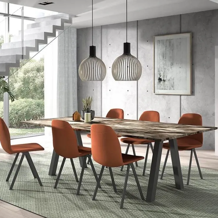 Perfecta Chaise De Salle à Manger|Chaise Salon*Ona Chaise de salle à manger moderne en tissu