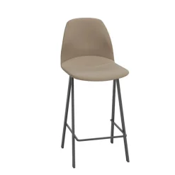 Perfecta Tabouret Snack (assise +/- 65 Cm)|Tabouret De Bar (assise +/- 80 Cm)*Ona Tabouret moderne rembourré en simili hauteur snack