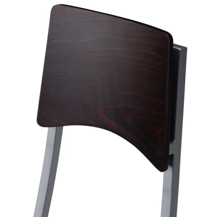 Carrier Tabouret Snack (assise +/- 65 Cm)|Tabouret De Bar (assise +/- 80 Cm)*Ophélie ® Tabouret réglable en métal et synthétique dossier bois wengé