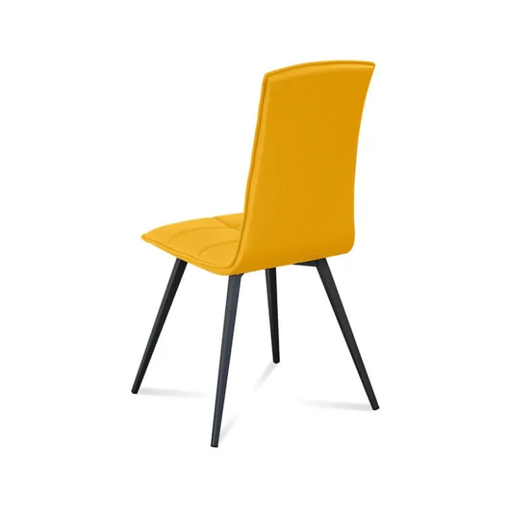 Europea Chaise De Cuisine|Chaise De Salle à Manger*Oregon Chaise matelassée italienne avec pieds en métal