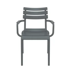 Chaise De Jardin|Fauteuil De Jardin*Paris Fauteuil de jardin empilable en polypropylène avec accoudoirs