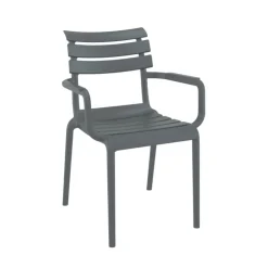 Chaise De Cuisine|Chaise De Salle à Manger*Paris Fauteuil moderne empilable en polypropylène