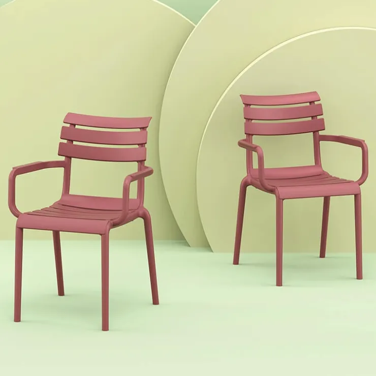 Chaise De Cuisine|Chaise De Salle à Manger*Paris Fauteuil moderne empilable en polypropylène