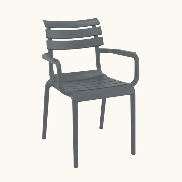 Chaise De Cuisine|Chaise De Salle à Manger*Paris Fauteuil moderne empilable en polypropylène