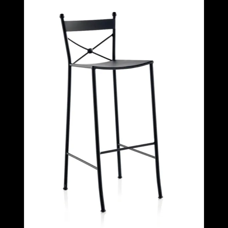 Jayso Tabouret Snack (assise +/- 65 Cm)|Tabouret De Bar (assise +/- 80 Cm)*Paris Tabouret style provençal en métal