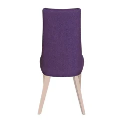 Lujosa Chaise De Salle à Manger|Chaise Salon*Park Chaise contemporaine en tissu et pieds bois