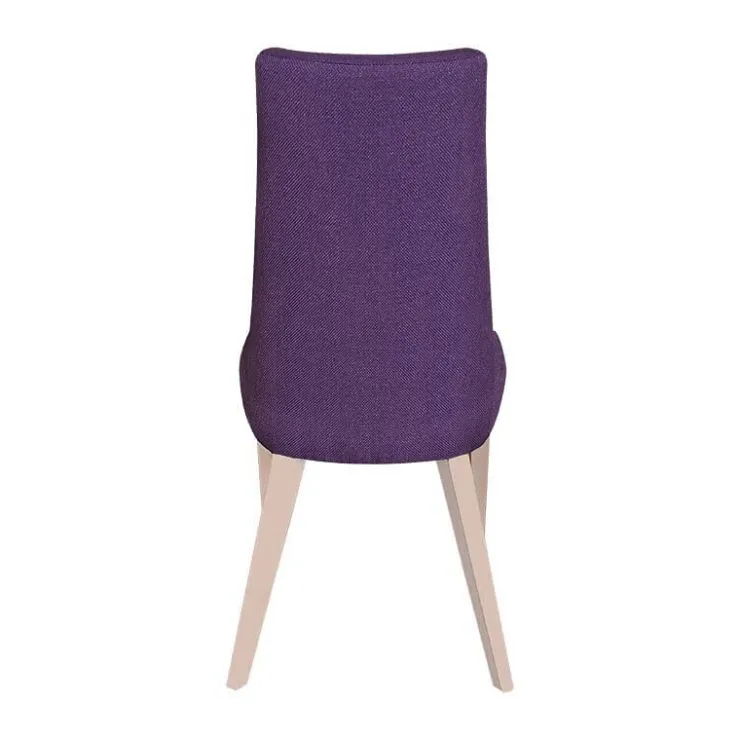 Lujosa Chaise De Salle à Manger|Chaise Salon*Park Chaise contemporaine en tissu et pieds bois