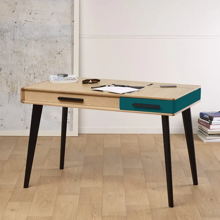 Dasras Bureau*Paul Bureau en bois avec tiroirs