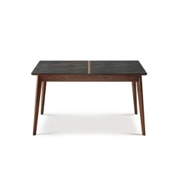 Dasras Table De Salle à Manger*Paul Table à manger scandinave en bois et céramique