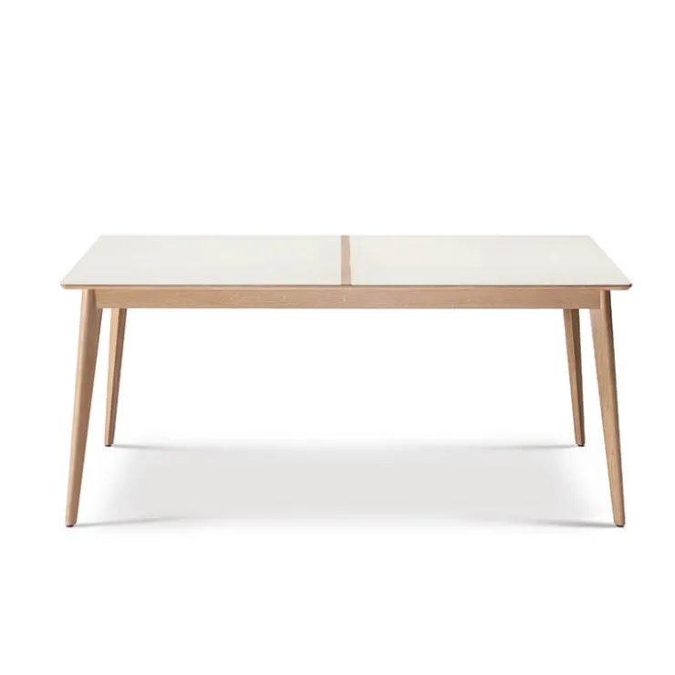 Dasras Table De Salle à Manger*Paul Table extensible en bois et en céramique