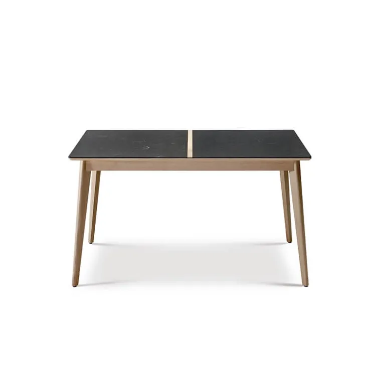 Dasras Table De Salle à Manger*Paul Table extensible en bois et en céramique