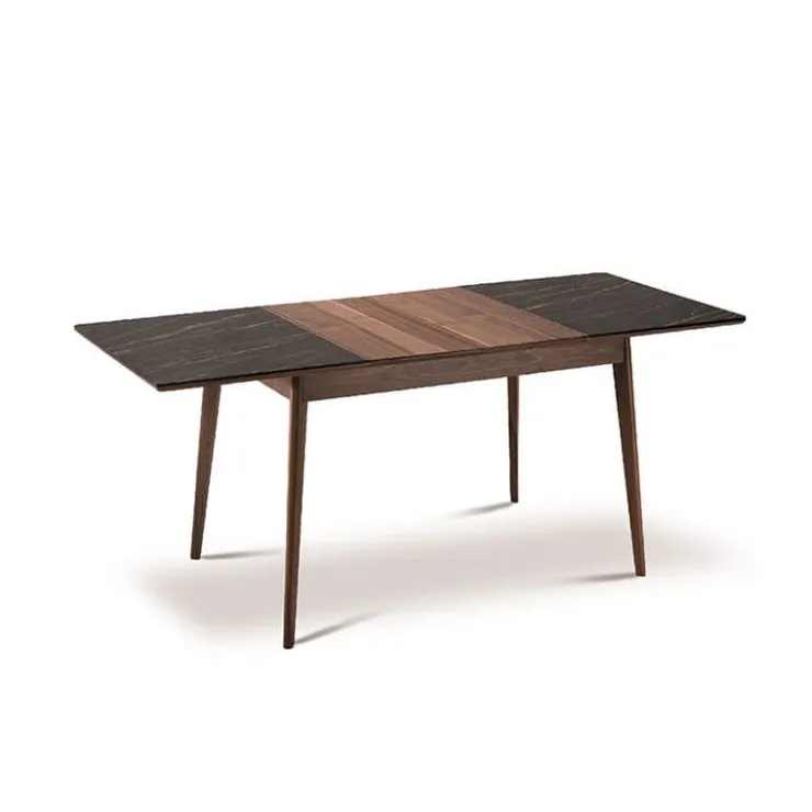 Dasras Table De Salle à Manger*Paul Table extensible en bois et en céramique