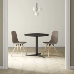 Cancio Table De Cuisine|Table Pour Petit Espace*Peliccan Table ronde petit espace en céramique et métal