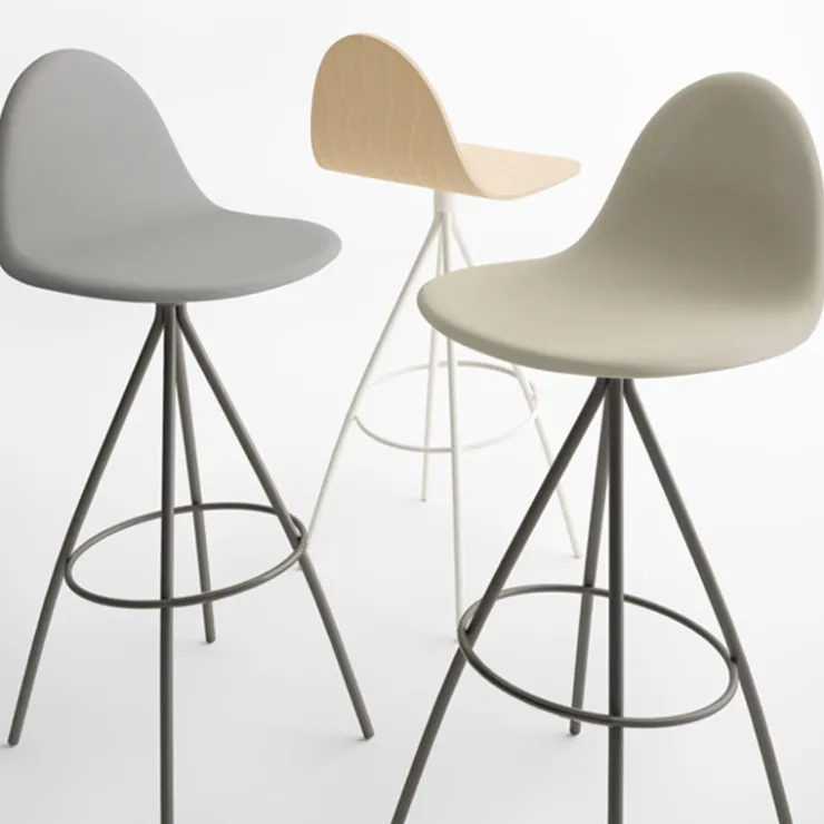 Cancio Tabouret Snack (assise +/- 65 Cm)|Tabouret De Bar (assise +/- 80 Cm)*Petris Tabouret haut design