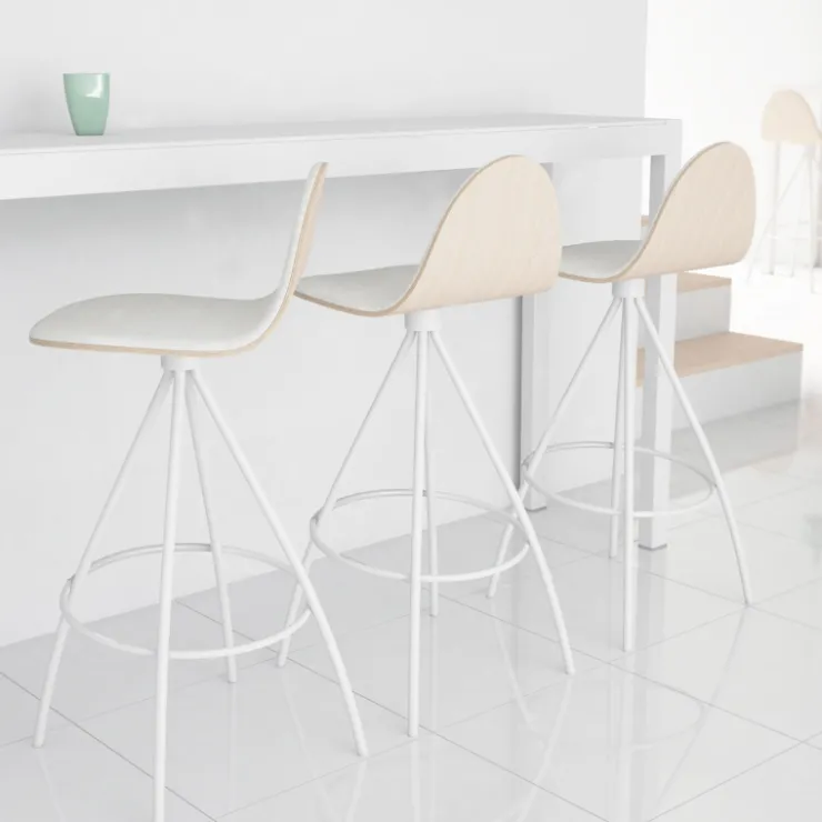 Cancio Tabouret Snack (assise +/- 65 Cm)|Tabouret De Bar (assise +/- 80 Cm)*Petris Tabouret haut design