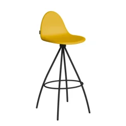Cancio Tabouret Snack (assise +/- 65 Cm)|Tabouret De Bar (assise +/- 80 Cm)*Petris Tabouret haut design en tissu