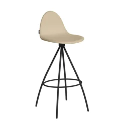 Cancio Tabouret Snack (assise +/- 65 Cm)|Tabouret De Bar (assise +/- 80 Cm)*Petris Tabouret haut design en tissu