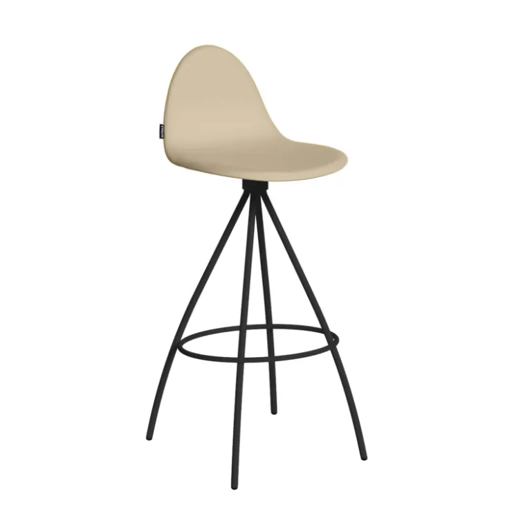 Cancio Tabouret Snack (assise +/- 65 Cm)|Tabouret De Bar (assise +/- 80 Cm)*Petris Tabouret haut design en tissu