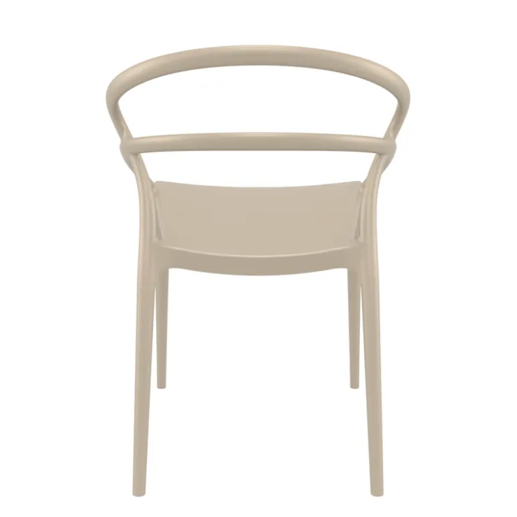 Chaise De Cuisine|Chaise De Salle à Manger*Pia Chaise tendance empilable en polypropylène
