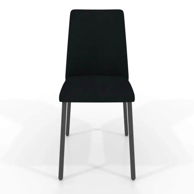Perfecta Chaise De Cuisine|Chaise De Salle à Manger*Pierrot Chaise intemporelle rembourrée en simili avec pieds en métal