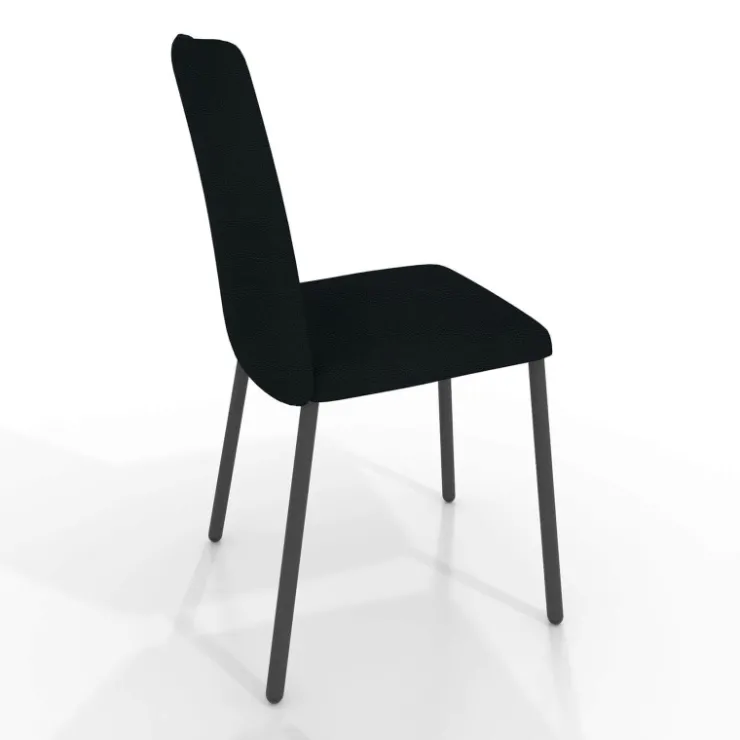 Perfecta Chaise De Cuisine|Chaise De Salle à Manger*Pierrot Chaise intemporelle rembourrée en simili avec pieds en métal
