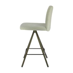 Perfecta Tabouret De Bar (assise +/- 80 Cm)|Tabouret Snack (assise +/- 65 Cm)*Pinot Tabouret snack pivotant en tissu