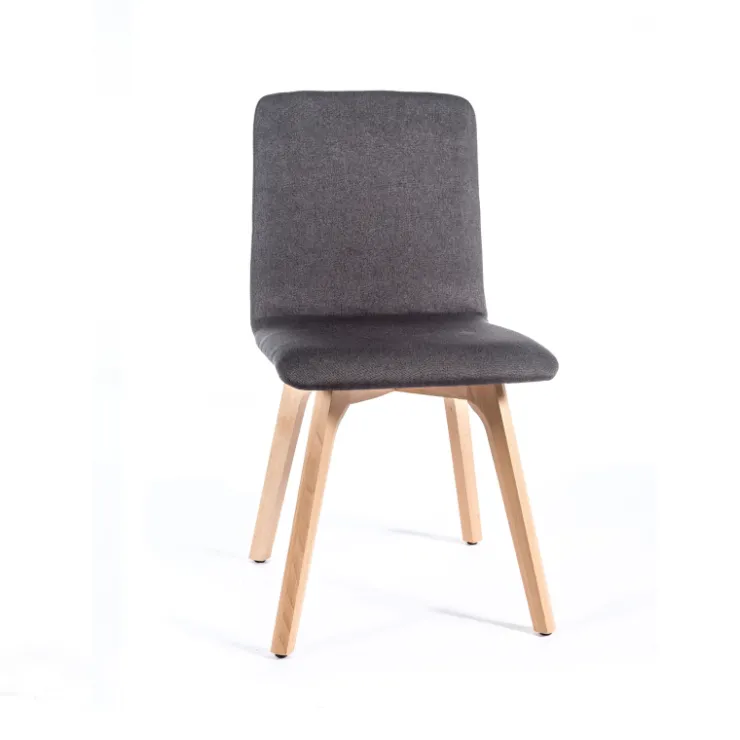Sessio Chaise De Salle à Manger|Chaise Salon*Plaza Chaise de salle à manger moderne en tissu et bois