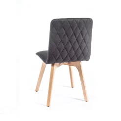 Sessio Chaise De Salle à Manger|Chaise Salon*Plaza diamant Chaise de séjour moderne en tissu dos matelassé