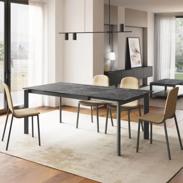 Cancio Table De Cuisine|Table Pour Petit Espace*Poker Table petit espace extensible en céramique
