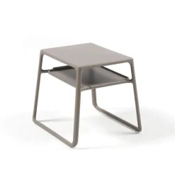 Table De Jardin*Pop Table basse de jardin carrée empilable en polypropylène
