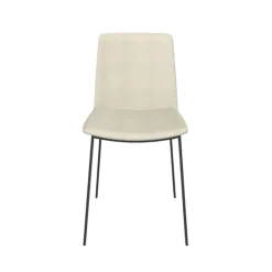 Perfecta Chaise De Salle à Manger*Primera Chaise moderne tissu et pieds métal
