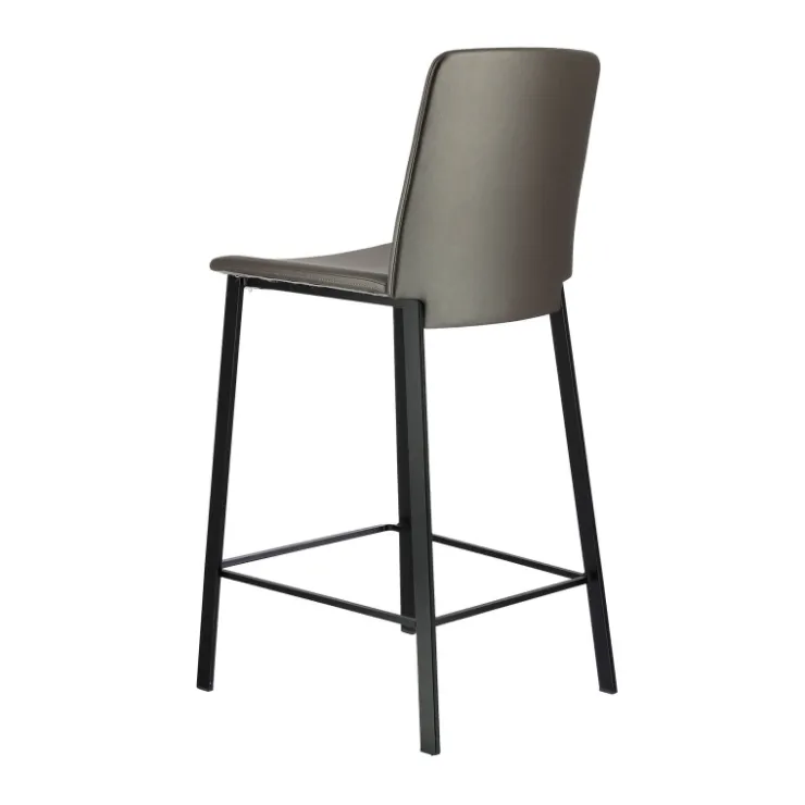 Perfecta Tabouret Snack (assise +/- 65 Cm)|Tabouret De Bar (assise +/- 80 Cm)*Primera Tabouret snack belge rembourré en simili et pieds en métal