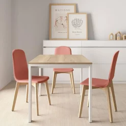 Cancio Table De Cuisine|Table Pour Petit Espace*Puzzle Table de cuisine rectangulaire en stratifié