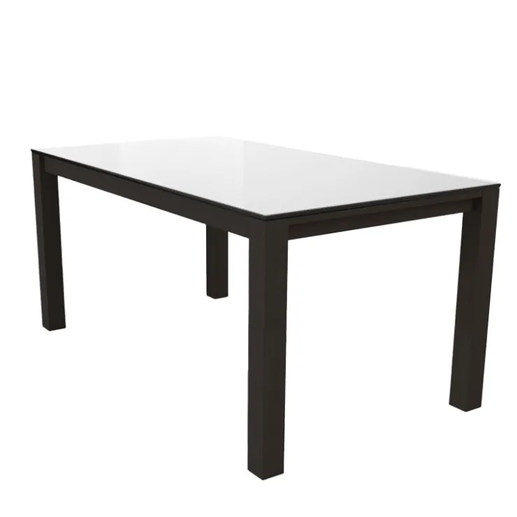Cancio Table De Salle à Manger*Quadra Table moderne en verre extensible