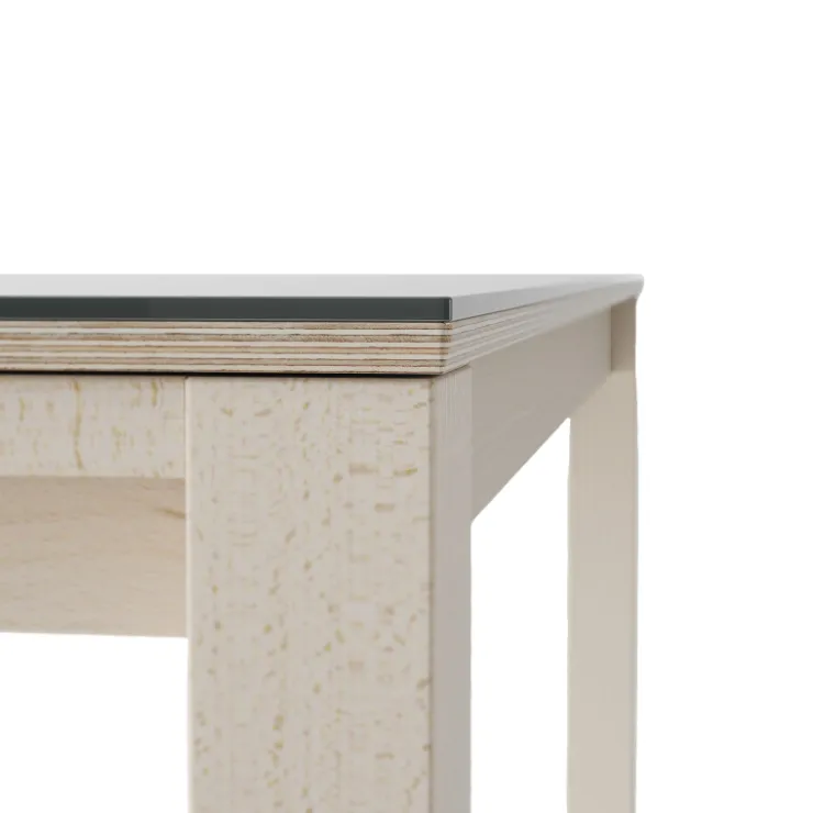 Cancio Table De Salle à Manger*Quadra Table moderne en verre extensible