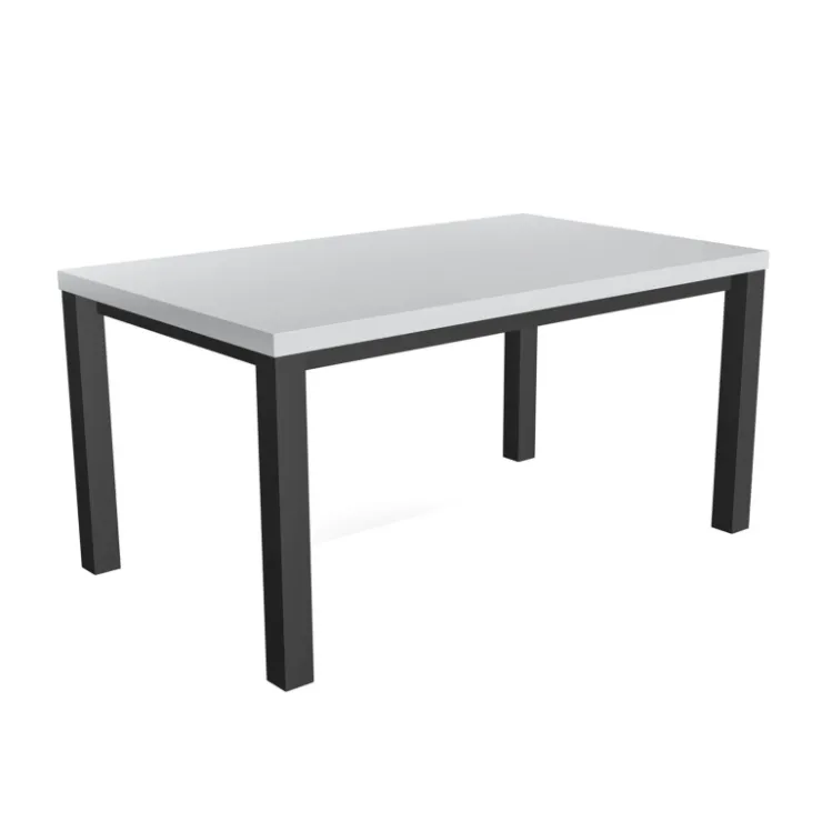 Perfecta Table De Cuisine|Table De Salle à Manger*Qube Table rectangulaire intemporelle en stratifié