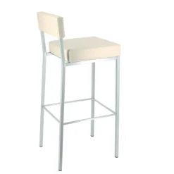 Perfecta Tabouret De Bar (assise +/- 80 Cm)*Quinta Tabouret de bar moderne en métal et simili