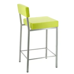 Perfecta Tabouret Snack (assise +/- 65 Cm)|Tabouret De Bar (assise +/- 80 Cm)*Quinta Tabouret snack moderne en métal et simili