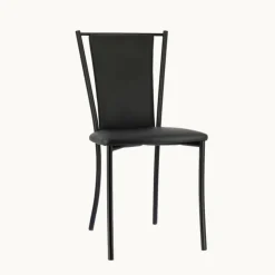 Perfecta Chaise De Cuisine*Reina Chaise de cuisine contemporaine en métal et simili